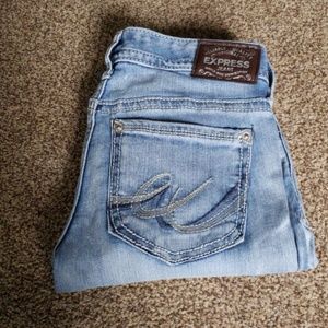 Express Jean's low rise legging